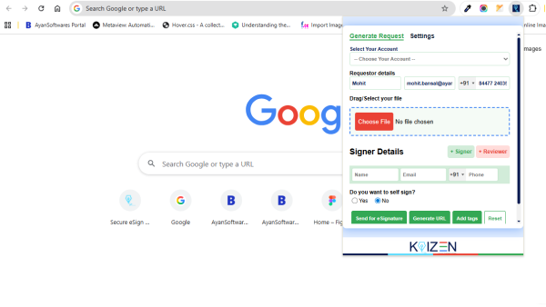 Easily eSign PDFs & Documents in Minutes : KAiZEN eSign