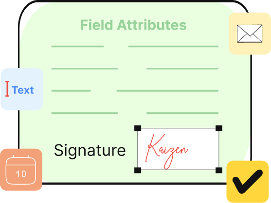 field attributes