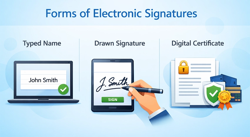 elctroic signature