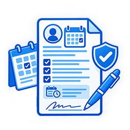 Leave request form eSignature