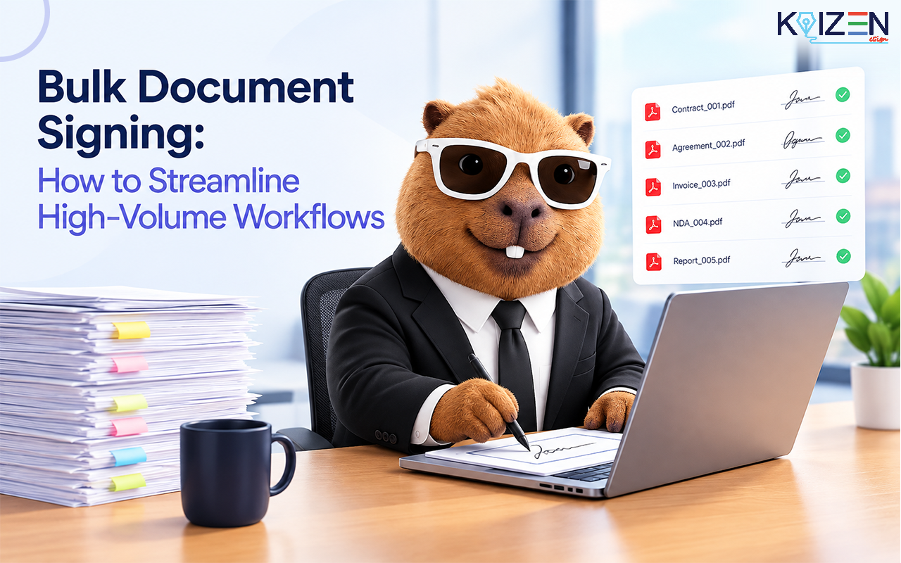 Bulk Document Signing: How to Streamline High-Volume Workflows